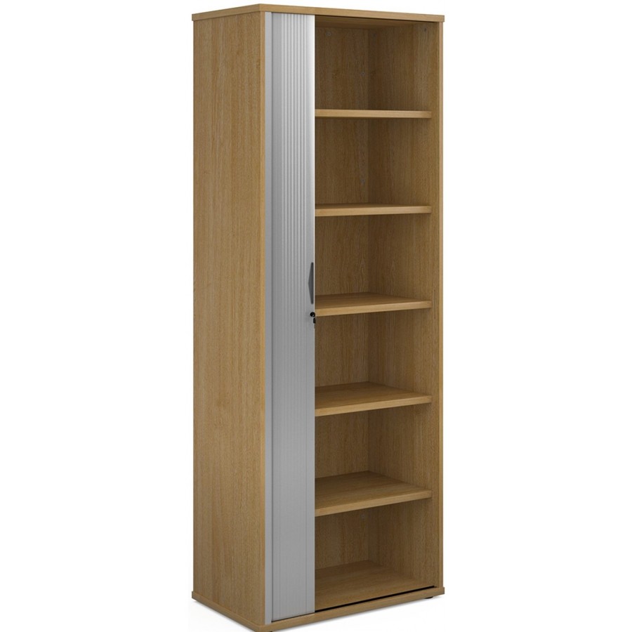 Universal Wooden Tambour With Shelves